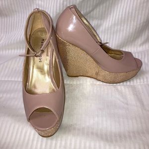 Madden Girl Coupe Wedge Heels 7.5